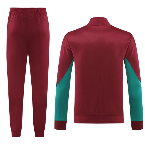 24-25 PSG Red Jacket Tracksuit/ 24-25巴黎红色夹克训练服