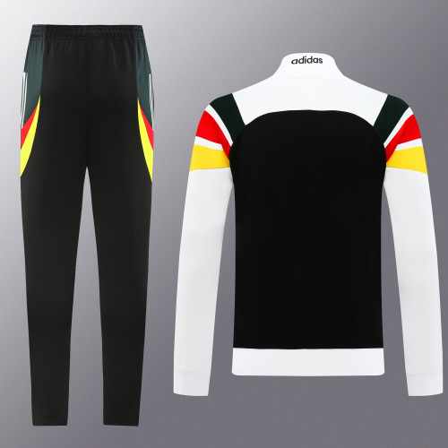 2024Germany White Jacket Tracksuit/ 2024德国白色夹克训练服