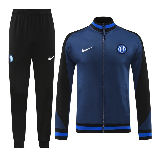 24-25 Inter Milan Blue Jacket Tracksuit/ 24-25国米蓝色夹克训练服