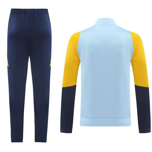 24-25 Real Madrid Light Blue Jacket Tracksuit/ 24-25 皇马浅蓝夹克训练服