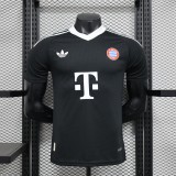 24-25 Bayern Munich Black Goal Keeper Player Jersey/ 24-25 拜仁黑色守门员球员版