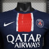 24-25 PSG Home Long Sleeve Player Jersey/ 24-25 PSG主场长袖球员版