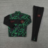 2024 Nigeria Green Jacket Tracksuit/2024尼日尼亚夹克训练服