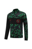 2024 Nigeria Green Jacket Tracksuit/2024尼日尼亚夹克训练服