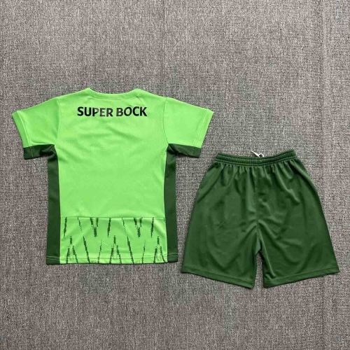24-25 Sporting CP Third Kid Kit/24-25里斯本第二客场童装