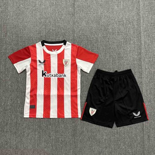 24-25 Bilbao Home Kid Kit/24-25毕尔巴厄童装