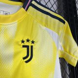 24-25 Juventus Away kids kit /24-25尤文图斯客场童装
