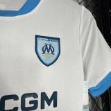 24-25 Olympique Marseille Home Kids Kit/24-25马赛主场童装