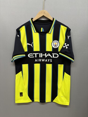 24-25 Manchester City Away Fans Jersey/24-25曼城客场迷版