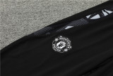 24-25 Manchester United Black Training Suit/ 24-25曼联半拉训练服