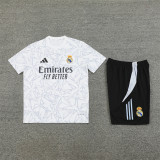 24-25 Real Madrid Short Sleeve Training Suit/ 24-25皇马短袖训练服