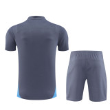24-25 Manchester City Short Sleeve Training Suit/ 24-25曼城短袖训练服