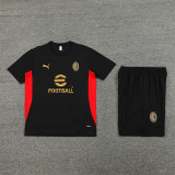 24-25 AC Milan Short Sleeve Training Suit/ 24-25AC米兰短袖训练服