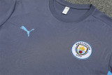 24-25 Manchester City Short Sleeve Training Suit/ 24-25曼城短袖训练服
