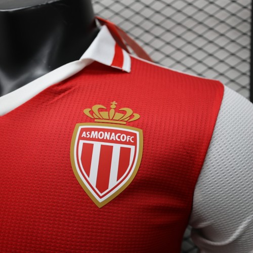 24-25 Monaco Home Player Jersey/ 24-25 摩纳哥主场球员版