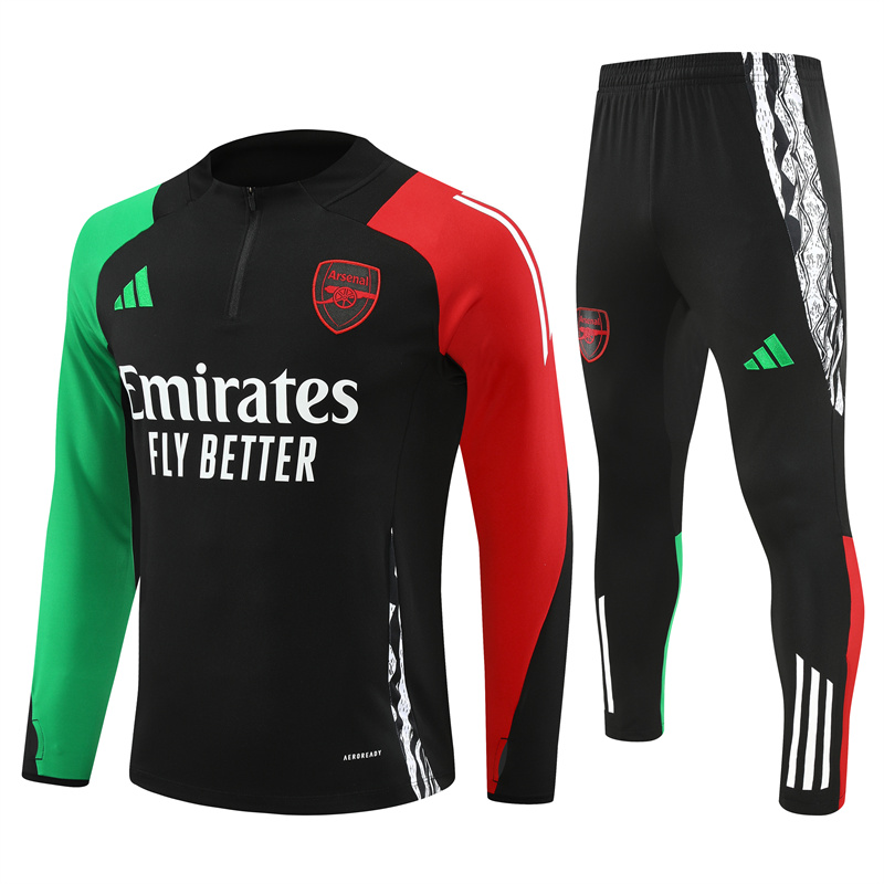 24-25 Arsenal Black Training Suit/ 24-25阿森纳训练服