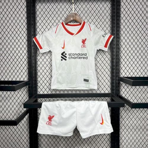 24-25 Liverpool Third Away Kid Kit/24-25 利物浦第二客场童装