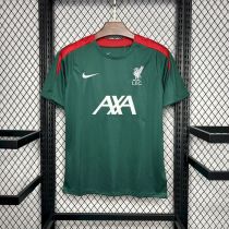 24-25 Liverpool Dark Green Training Fans Jersey/24-25利物浦深绿色训练服球迷版