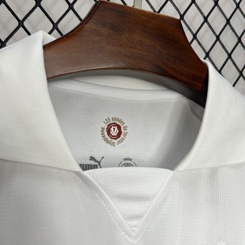 24-25 Olympique Marseille 125th Anniversary Fans Jersey/24-25马赛周年版白色球迷版