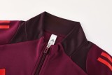 24-25 Bayern Munich Red Jacket Tracksuit/ 24-25拜仁夹克训练服