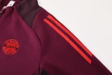 24-25 Bayern Munich Red Jacket Tracksuit/ 24-25拜仁夹克训练服