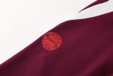 24-25 Bayern Munich Red Jacket Tracksuit/ 24-25拜仁夹克训练服