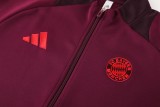 24-25 Bayern Munich Red Jacket Tracksuit/ 24-25拜仁夹克训练服