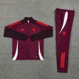 24-25 Bayern Munich Red Jacket Tracksuit/ 24-25拜仁夹克训练服