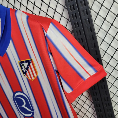 24-25 Atletico Madrid Home Fans Jersey/ 24-25马竞主场球迷版