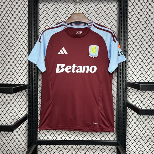 24-25 Aston Villa Home Fans Jersey/24-25 阿斯顿维拉主场球迷版