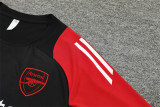 24-25 Arsenal Black Short Sleeve Training Suit/ 24-25阿森纳短袖训练服