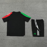 24-25 Arsenal Black Short Sleeve Training Suit/ 24-25阿森纳短袖训练服