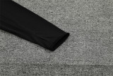 24-25 Manchester United Grey Player Version Training Suit/24-25曼联半拉训练服，球员版