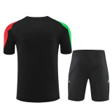 24-25 Arsenal Black Short Sleeve Training Suit/ 24-25阿森纳短袖训练服
