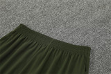 24-25 Manchester City Army Green Training Suit/24-25曼城半拉训练服