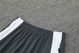 24-25 Manchester United Grey Player Version Training Suit/24-25曼联半拉训练服，球员版