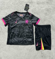 24-25 Chelsea Third Kids kit/24-25切尔西第二客场童装