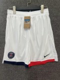 24-25 PSG Away White Short/24-25PSG巴黎客场短裤