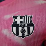 24-25 Barcelona Pink Special Player Jersey/ 24-25巴萨粉色特别版球员版
