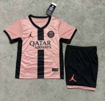 24-25 PSG Third Kid Kit/24-25PSG巴黎第二客场童装