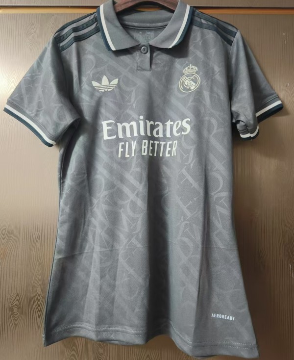 24-25 Real Madrid Third Away Woman Jersey/ 24-25皇马第二客场女装
