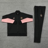 24-25 PSG Black Jacket Tracksuit/ 24-25巴黎夹克训练服