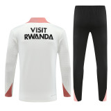 24-25 PSG White Player Training Suit/24-25PSG巴黎白色训练服，球员版