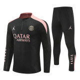 24-25 PSG Black and Pink Player Training Suit/24-25PSG巴黎训练服，球员版