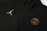 24-25 PSG Black Jacket Tracksuit/ 24-25巴黎夹克训练服