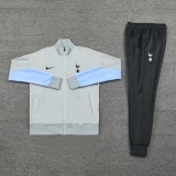24-25 Hot Grey Jacket Tracksuit/ 24-25热刺夹克训练服