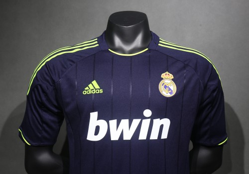12-13 Real Madrid Away Retro Player Jersey/12-13 皇马客场球员