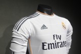 13-14 Real Madrid Home Retro Player Long Sleeve Jersey/13-14皇马主场球员长袖