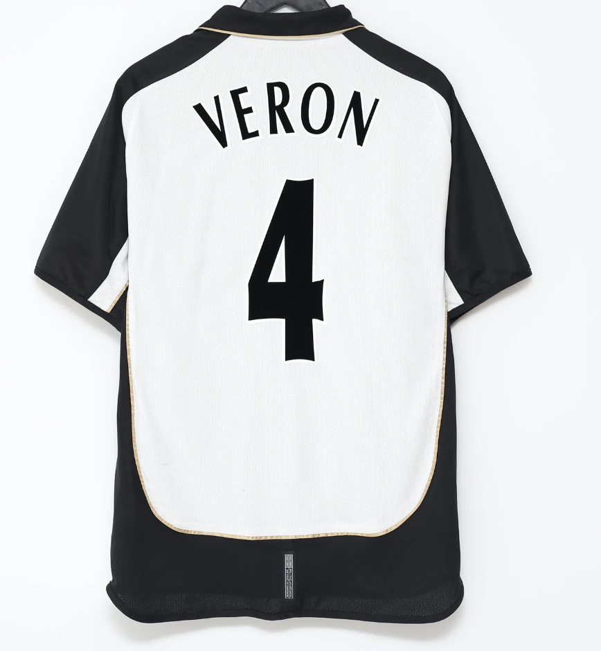 ウェア Manchester United Reversible Uniform Manchester United Away Third Reversible Retro Jersey 2001-02.