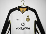 01-02 Manchester United Reversible Centenary Edition  Jersey/01-02 曼联百周年双面长袖复古